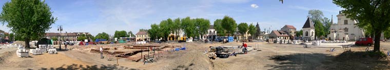 Panorama Rynku Mariackiego w Węgrowie. Fot. Michał Kurc AFRP