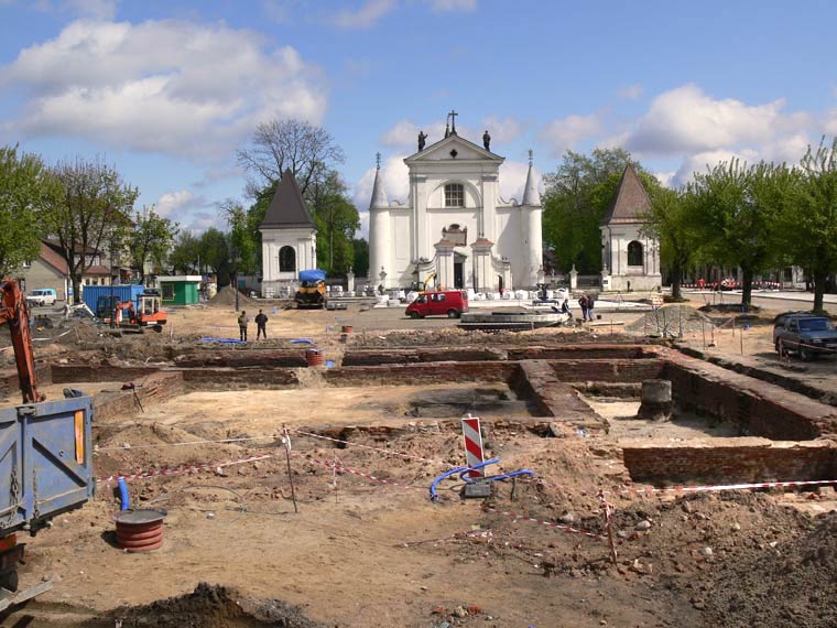 Widok na Bazylikę Mniejszą w Węgrowie. Fot. Michał Kurc AFRP